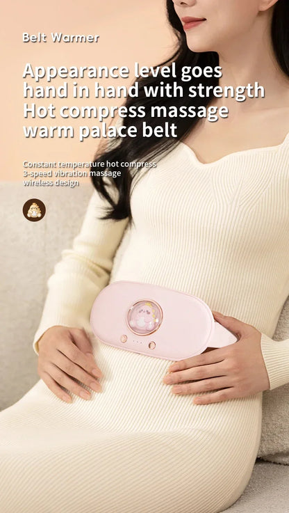 Menstrual Heating Belt for Period Pain Relief | Portable Heat Therapy Gift Set
