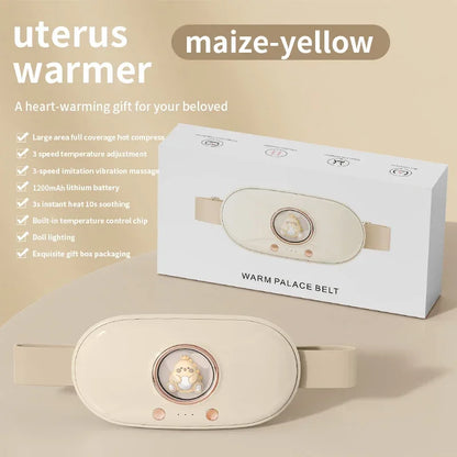 Menstrual Heating Belt for Period Pain Relief | Portable Heat Therapy Gift Set