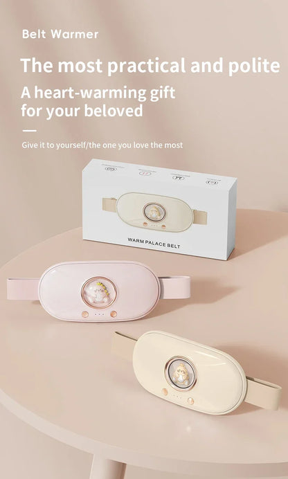 Menstrual Heating Belt for Period Pain Relief | Portable Heat Therapy Gift Set